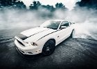 Ford-Mustang-RTR-Burnout-Smoke-Wallpaper  GoodFon.ru