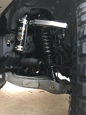 Icon 3.0 coil over and Icon billet uppercontrol arm on Ford Raptor